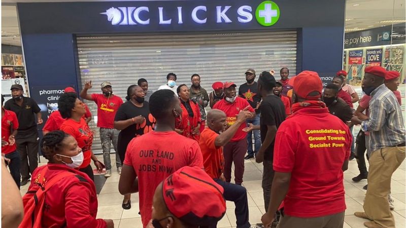 South Africa's Clicks beauty stores raided after 'racist' hair advert