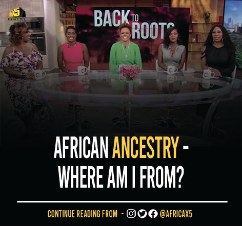 Editor's Note: African Ancestry - Where am i from?