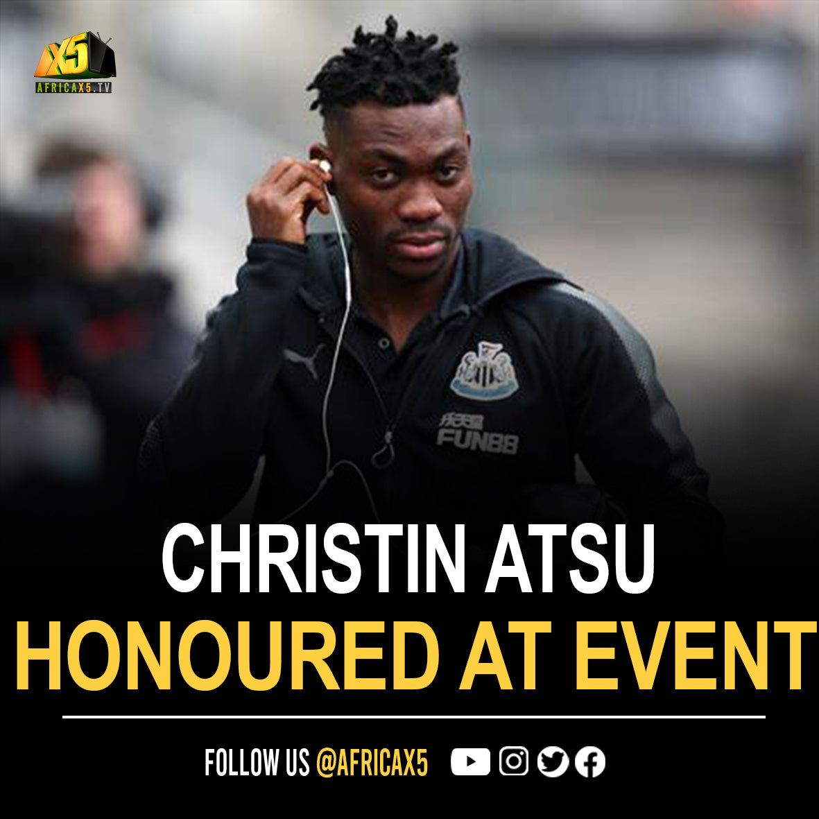 Late Christian Atsu honoured during traditional remembrance event
