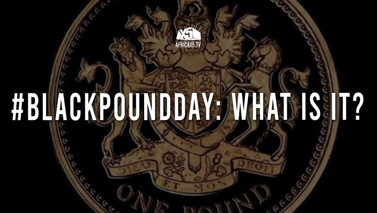 #BLACKPOUNDDAY: WHAT IS IT?