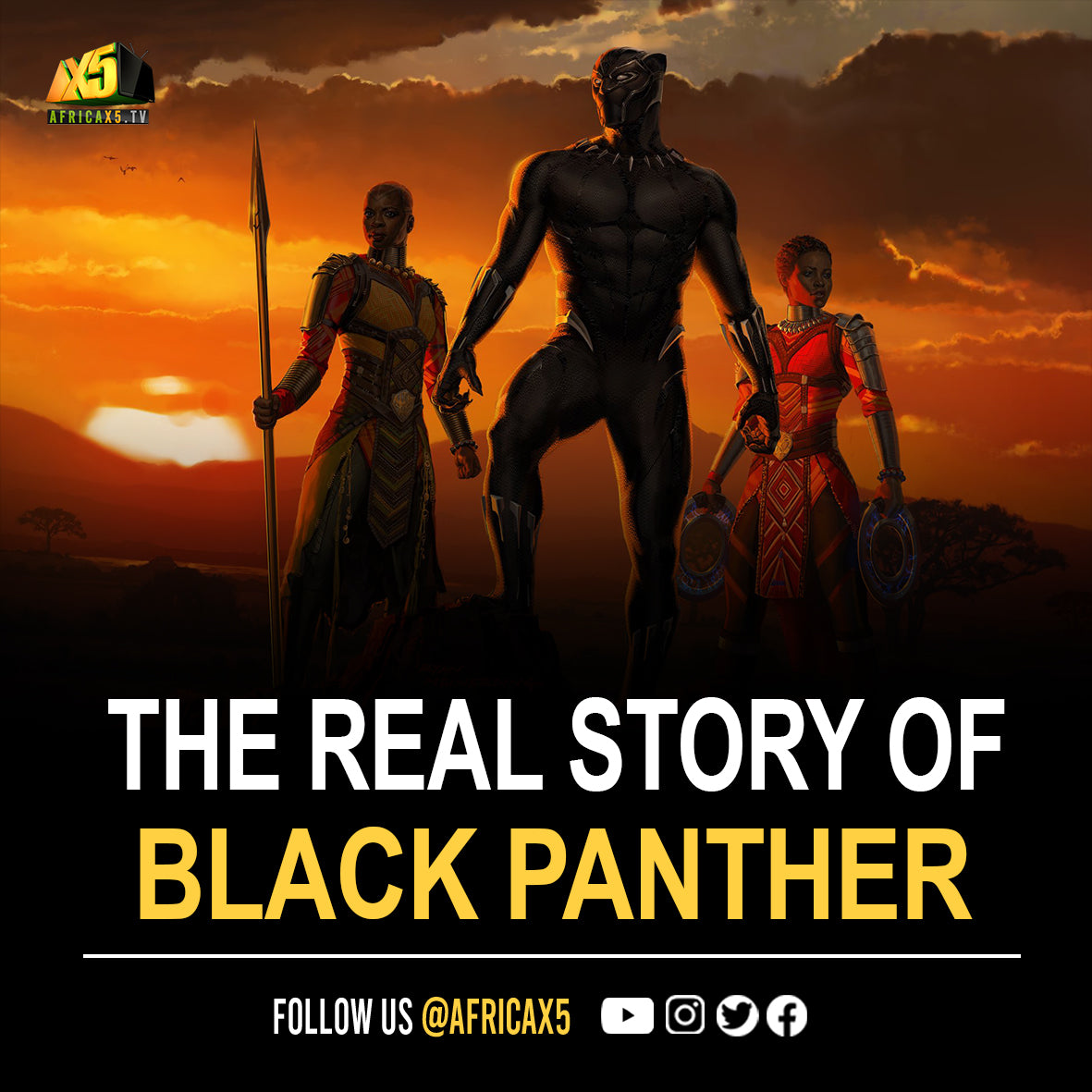 THE REAL STORY OF THE BLACK PANTHER