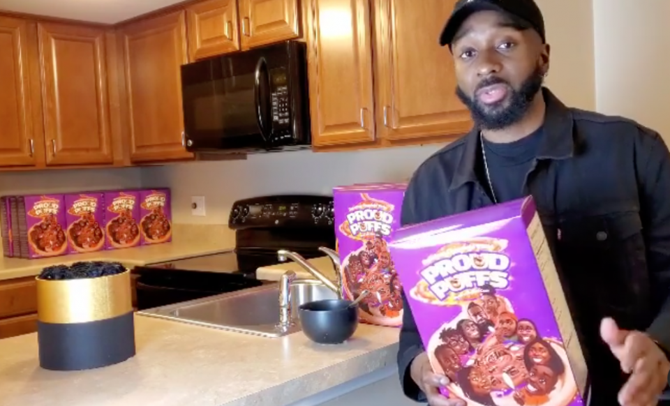 Black in Business: This Black Male Entrepreneur Is Launching His Own Brand Of Cereal