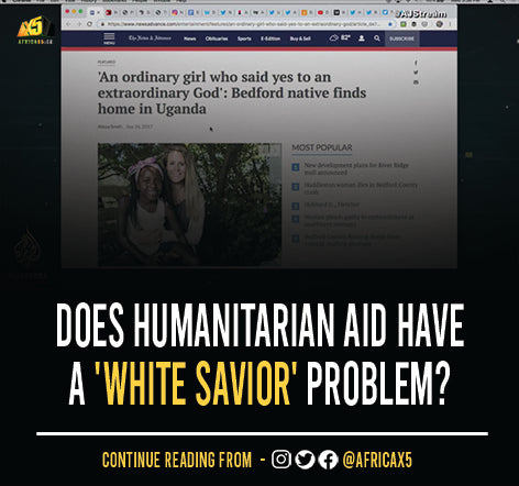 Does Humanitarian Aid Have A 'White Savior' Problem?