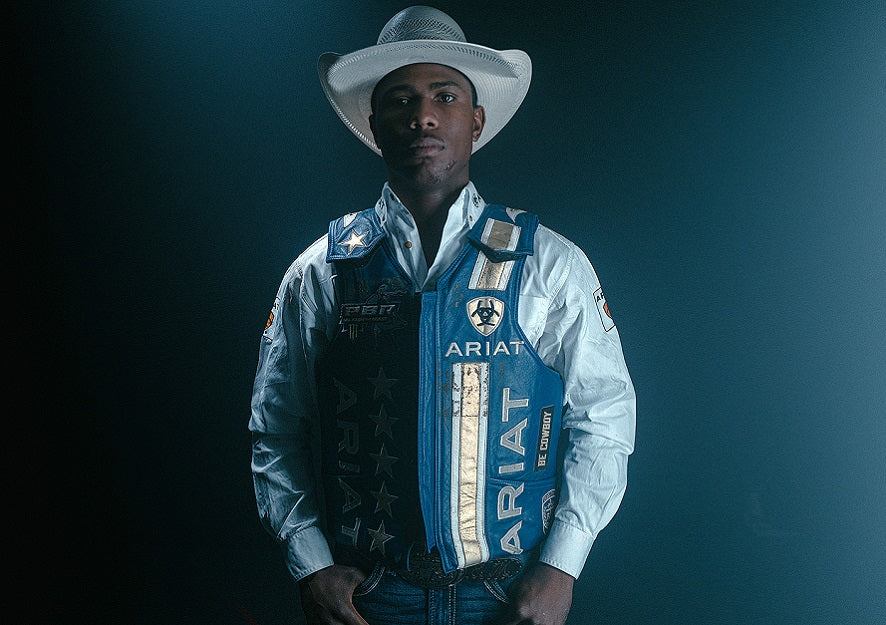 Feature News: Ezekiel Mitchell Is On A Mission To Become The First Black Bull-Rider To Win A Title In 39 Years