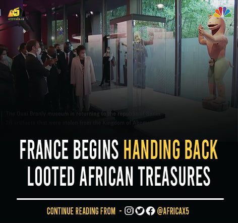 Editor's Note: France Begins Handing Back Looted African Treasures