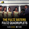 In May of 1946, The Fultz Sisters or Fultz Quads, became the first identical Black-American quadruplets on record