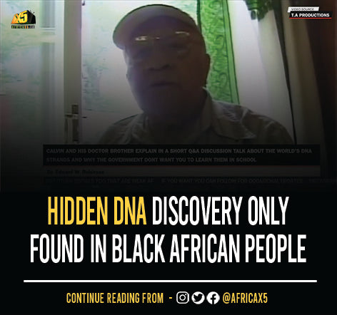 Hidden DNA discovery only found in Black African people