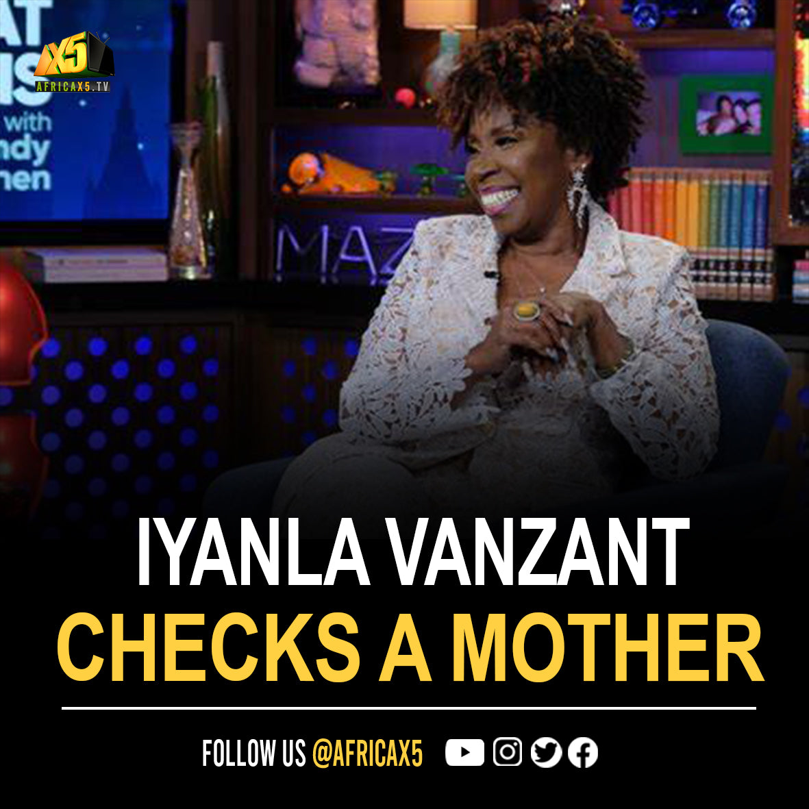 “Mothers Destroy Sons” Iyanla Checks A Mother For Emotionally Abusing Her Son. Iyanla explains how mothers destroy their sons