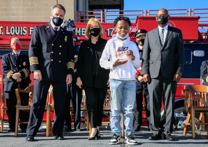 Feature News: 11-Year-Old St. Louis Boy Receives Heroism Award For Saving Brother From Drowning