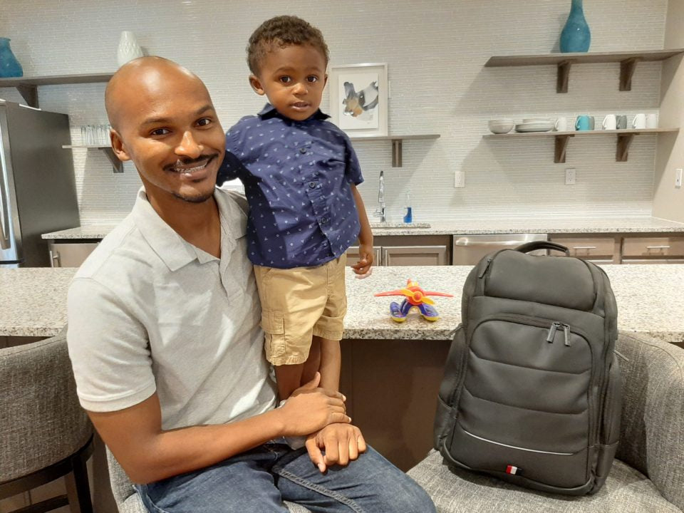 Black Development: Meet The Black Father Who Designed A Diaper Bag Brand Just For Dads