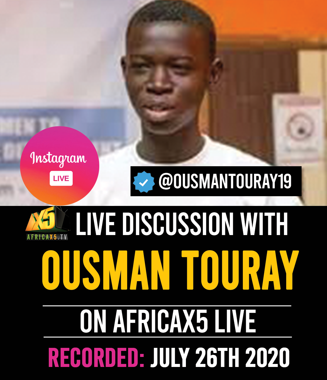 All things Africa- Live Discussion with Ousman Touray