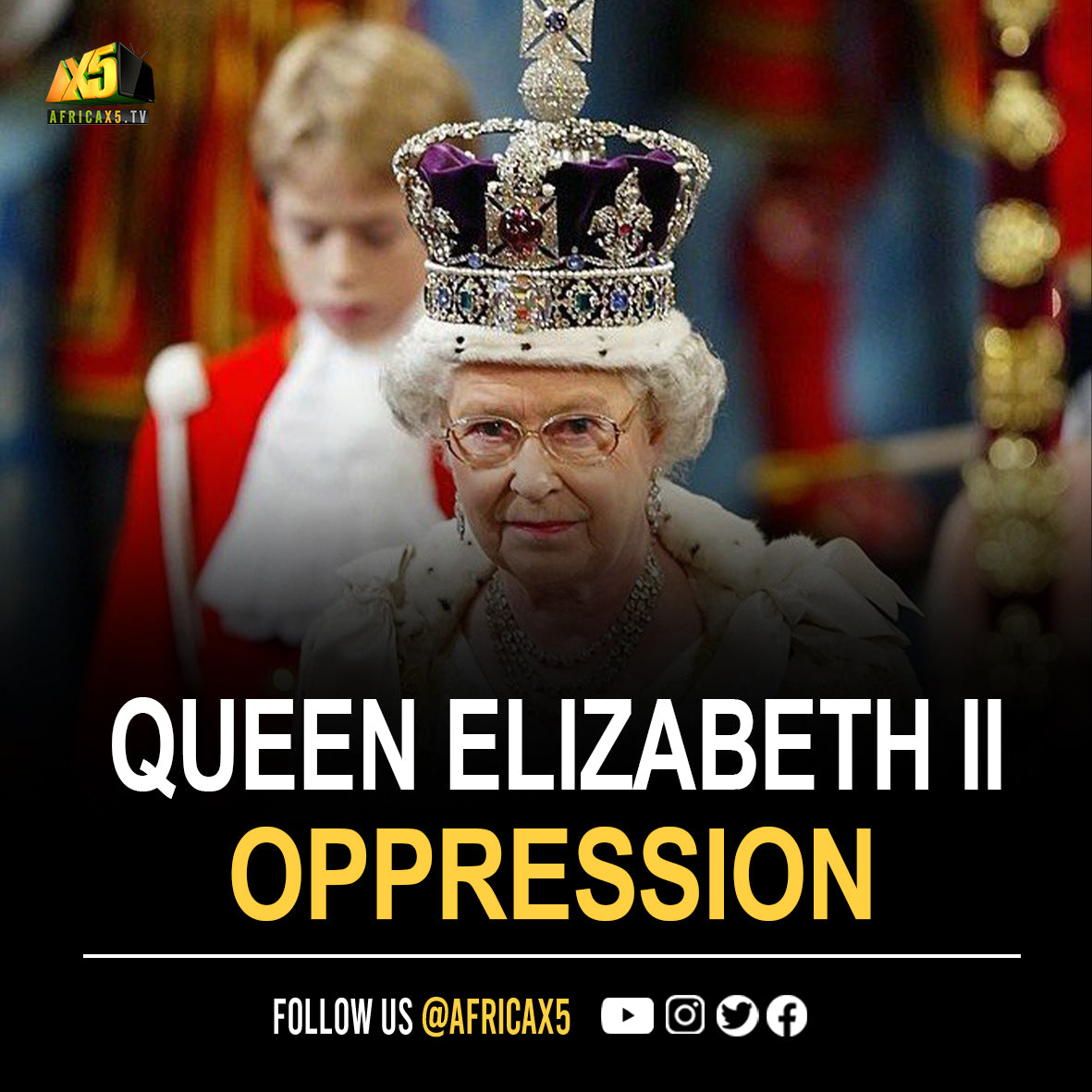 Queen Elizabeth II has died. Oppressed people worldwide will remember her for shamelessly living off the wealth her family reaped from the profits of slavery.