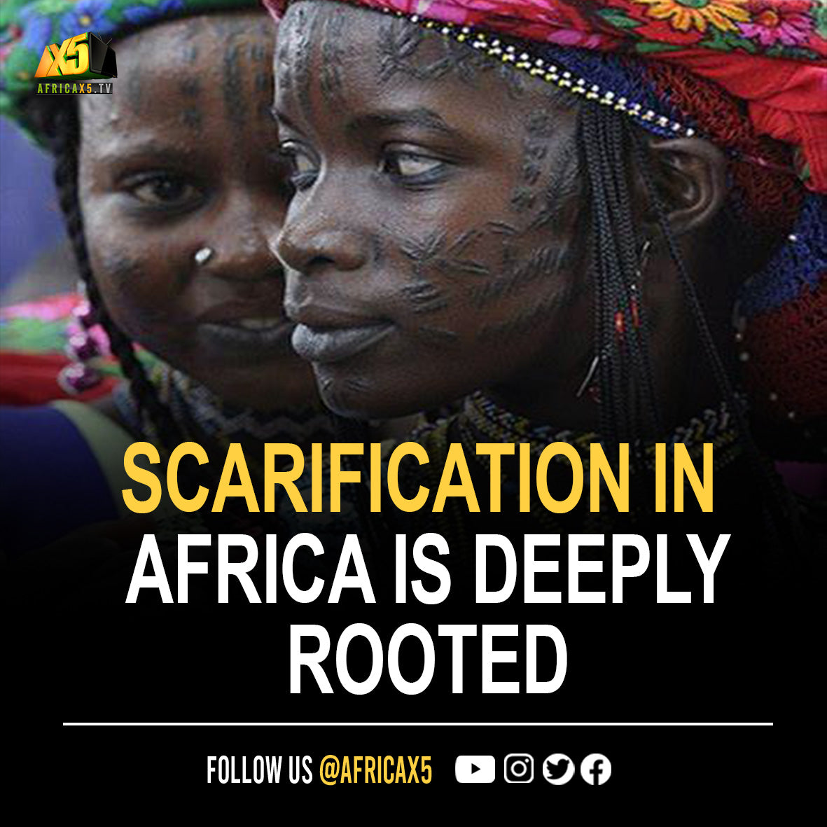 Scarification in Africa is a deeply rooted cultural practice that has been observed for millennia across various African tribes and regions.