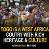 Togo is a small West African country with a rich cultural heritage and unique characteristics.