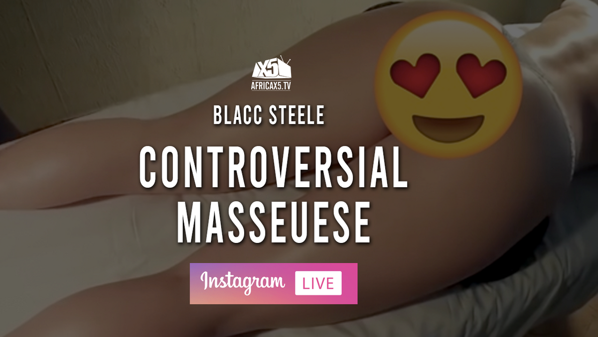 Interview with Controversial Masseuse Blacc Steele (Instagram Live)