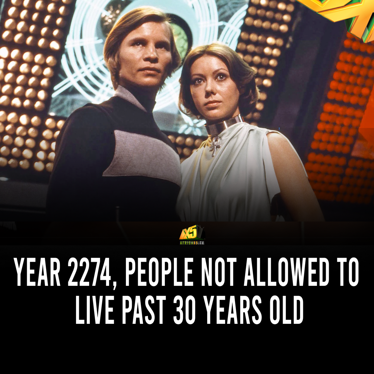 INSTAGRAM POST - Year 2274, People Not Allowed To Live Past 30 Years Old