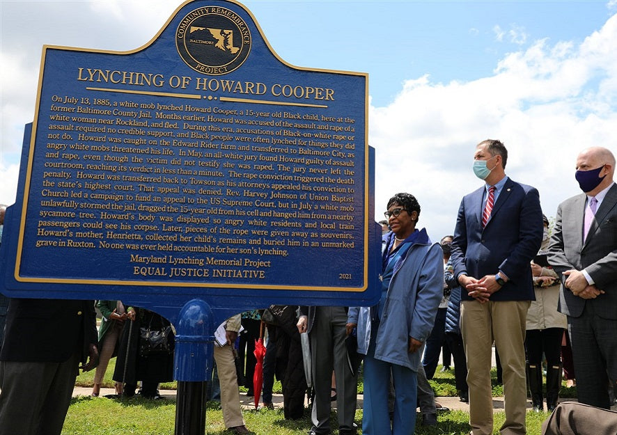 Feature News: Maryland Governor Pardons 34 Black Lynching Victims, Including 15-Yr-Old Howard Cooper Hanged In 1885
