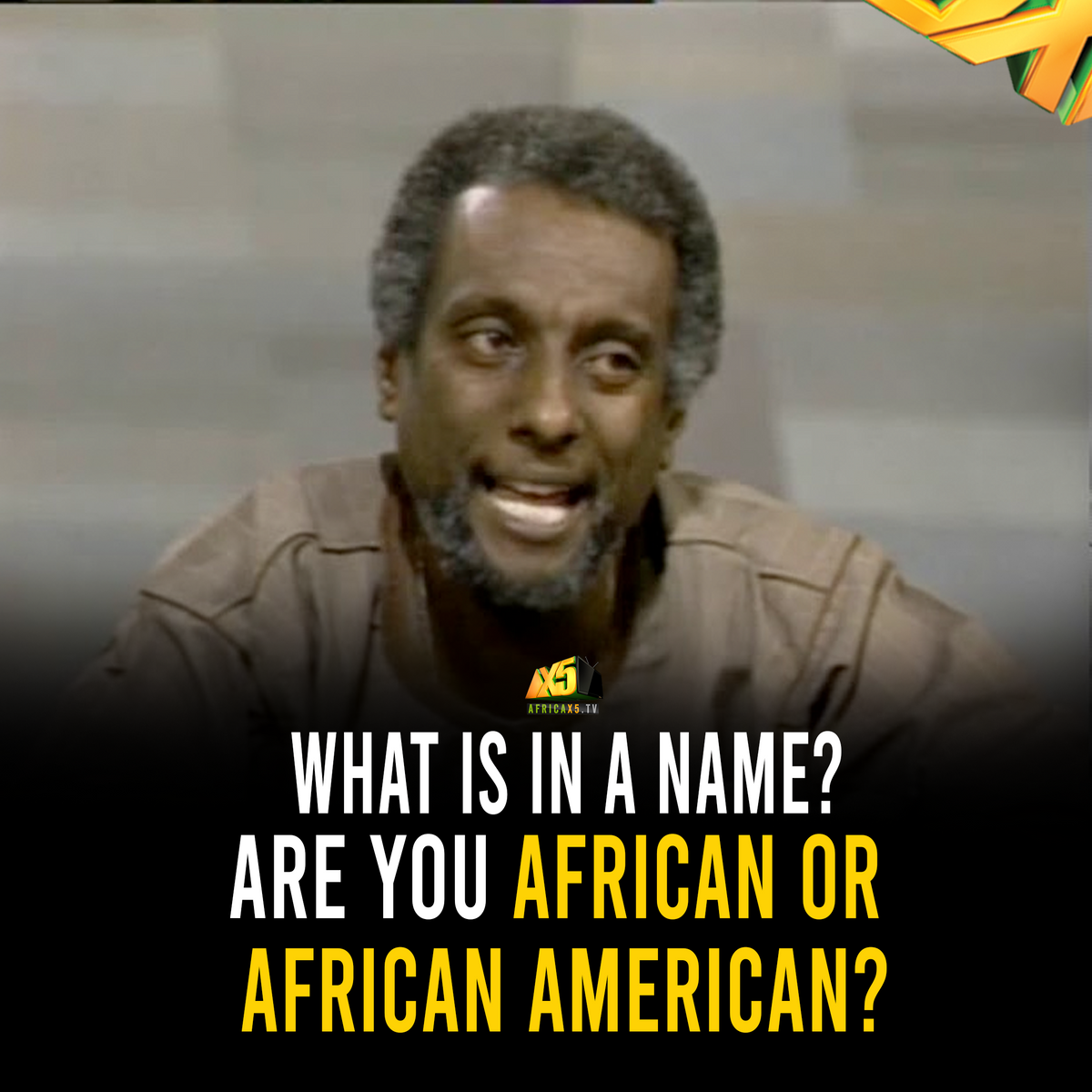 Editors note: What's in a Name? ft. Kwame Ture (1989)