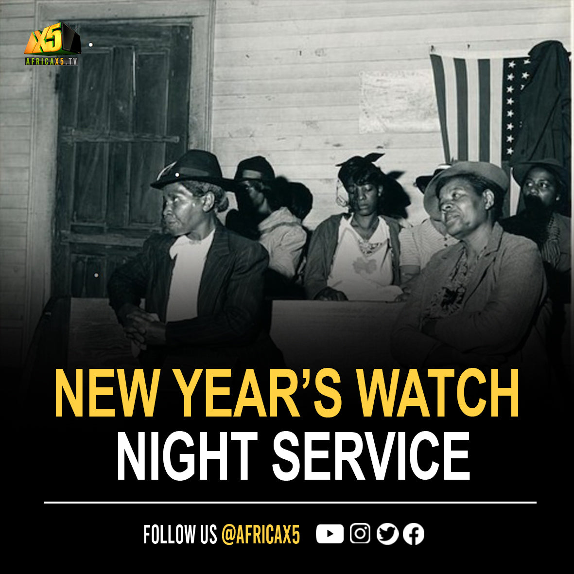 History of the New Year’s Watch Night Service.
