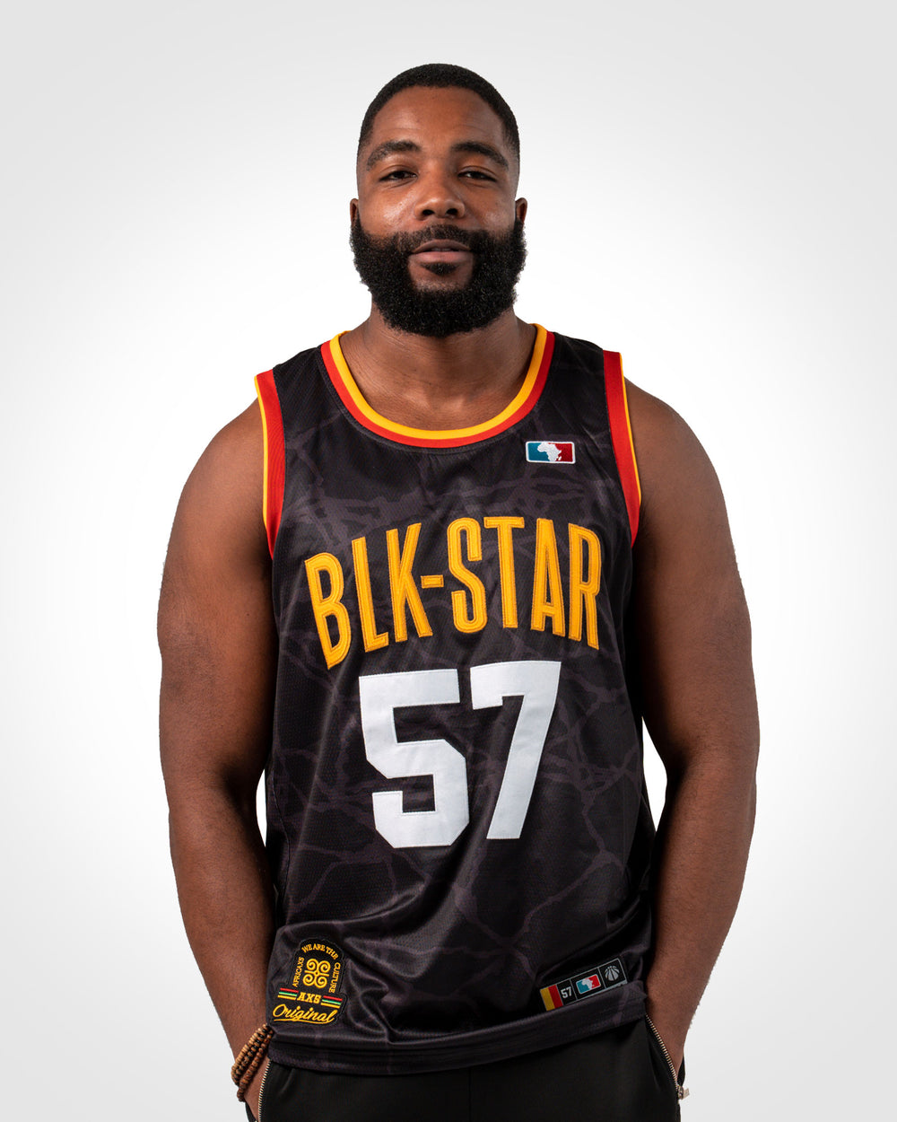 Made in Africa - Black Star Jersey (Limited) – AFRICAX5