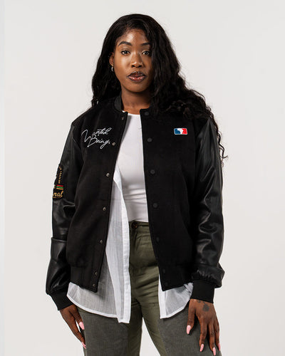 Made in Africa Varsity Jacket - Classic Black (LIMITED)