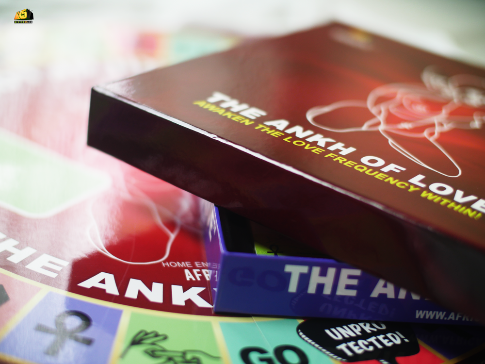 The Ankh of Love | Boardgame | For Singles, Lovers, Partners | 4 Players | 30 Minutes Playing Time Active